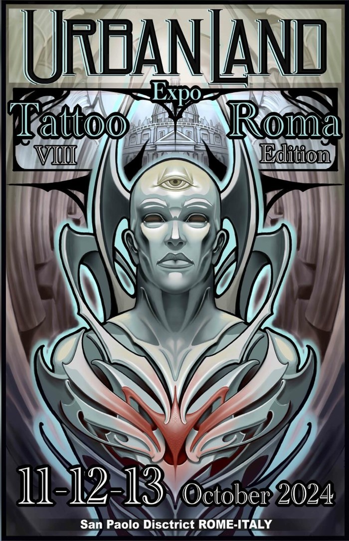 Urban Land Tattoo Expo Roma #8 11 October 2024