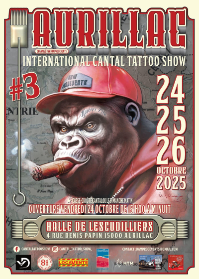 Cantal Tattoo Show #3 24 October 2025