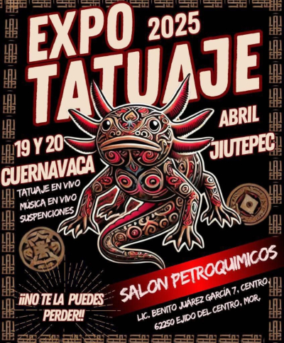 Cuernavaca Tattoo Fest Jiutepec Morelos 19 April 2025