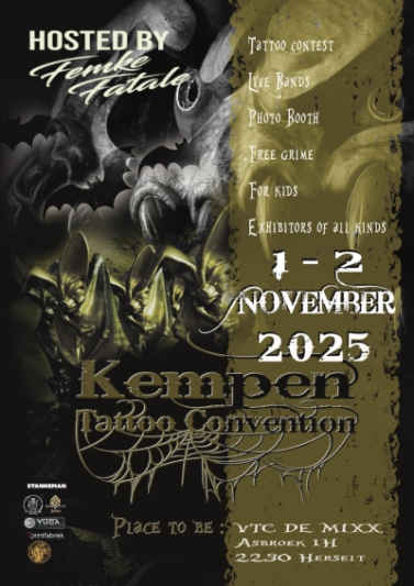 Kempen Tattoo Convention #6 Kempen Tattoo Convention #6 1 November 2025