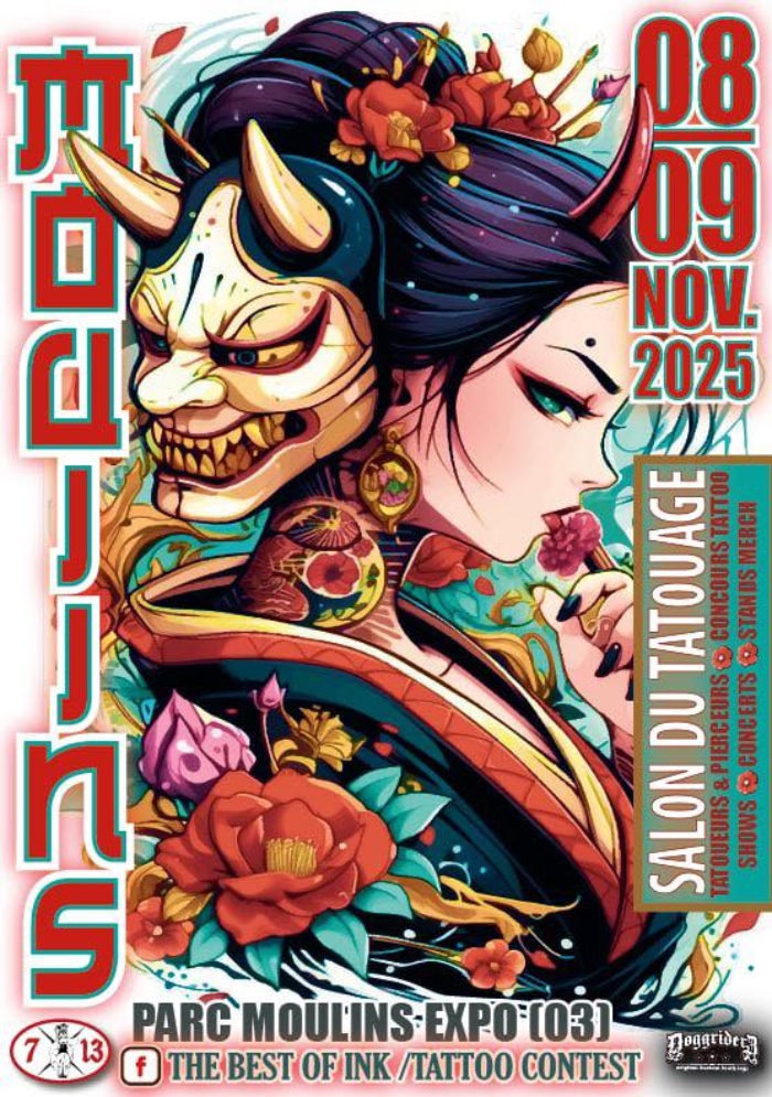 Moulins Tattoo Convention 8 November 2025