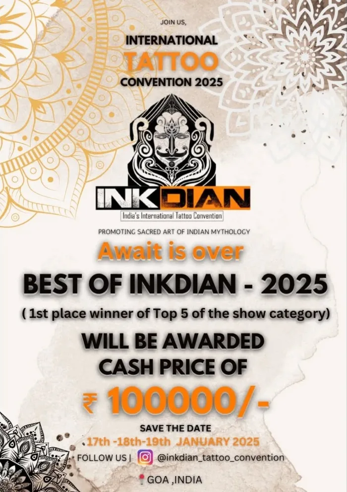 Inkdian Tattoo Convention 17 January 2025