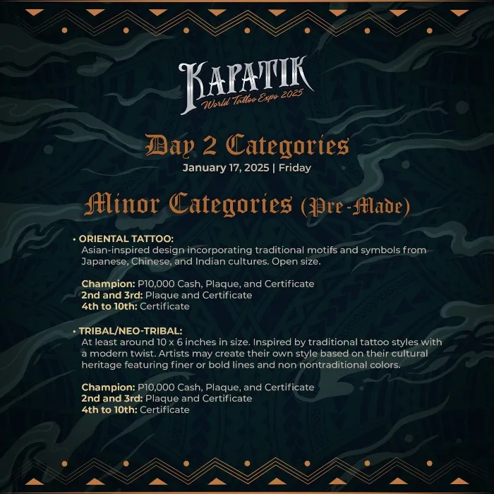 Kapatik World Tattoo Expo 2025 day 2 cate 2