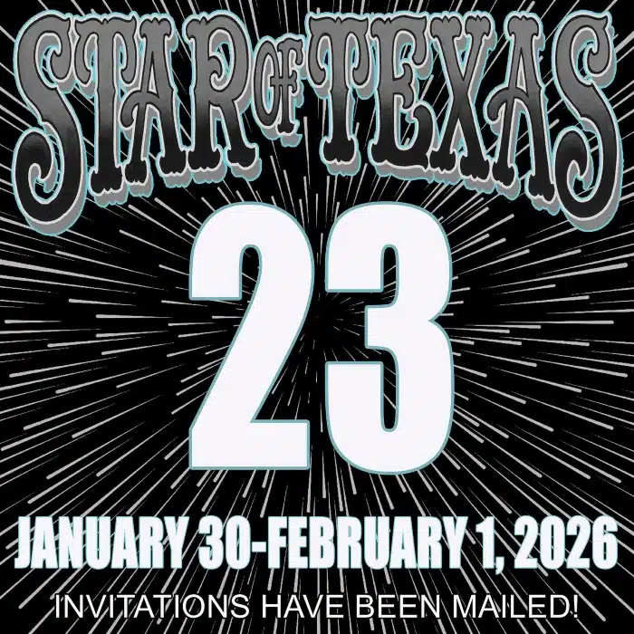Star Of Texas Tattoo Art Revival #23 (2026) Star Of Texas Tattoo Art Revival #23 (2026) 30 January 2026