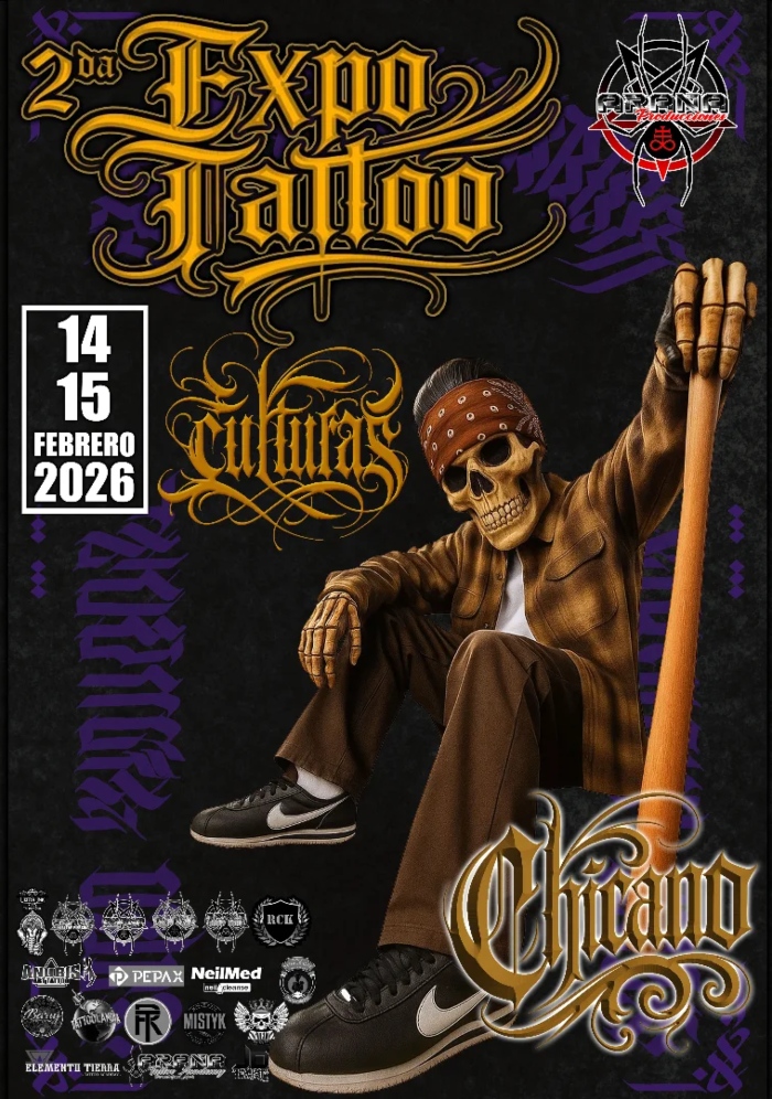 Chicano Tattoo Expo Chicano Tattoo Expo 14 February 2026