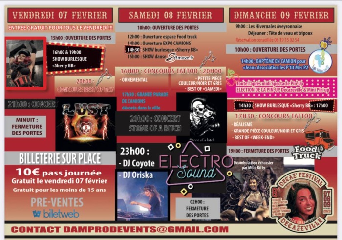 Decaz Tattoo Show Program
