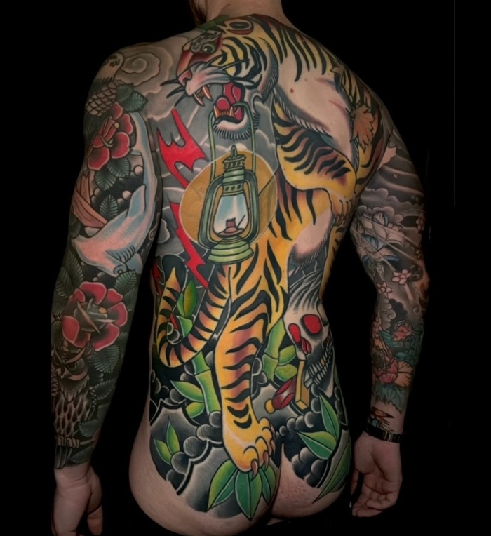Myke Chambers interview full back tattoo