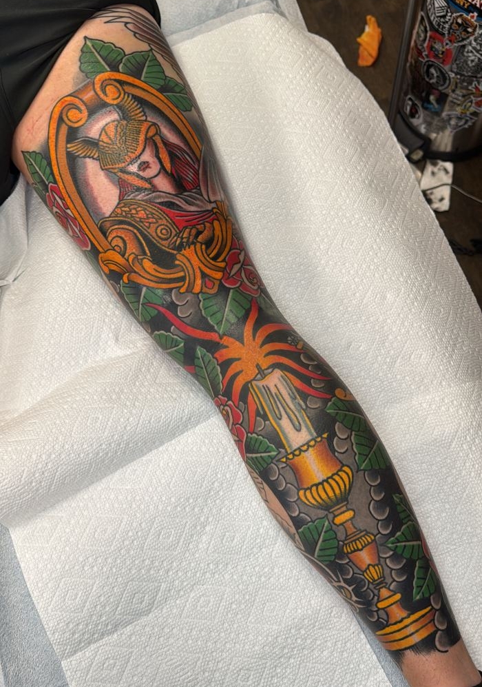Myke Chambers interview full leg tattoo