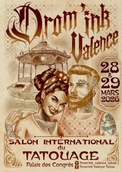 Drom’Ink Valence Tattoo 28 March 2026