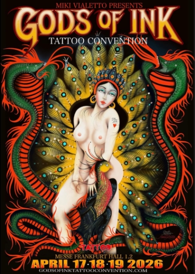 Gods of Ink Tattoo Convention #4 17 April 2026