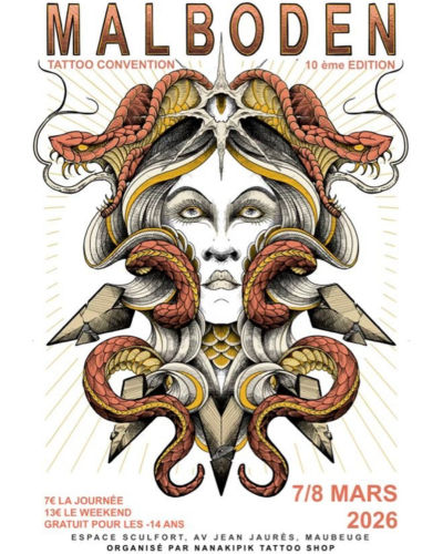 Malboden Tattoo Convention #10 7 March 2026