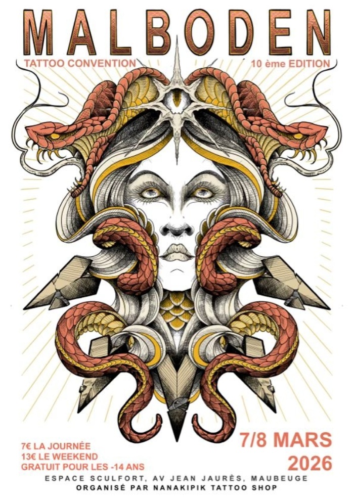 Malboden Tattoo Convention #10 Malboden Tattoo Convention #10 7 March 2026