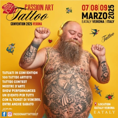 Passion Art Verona Tattoo Covention 2025
