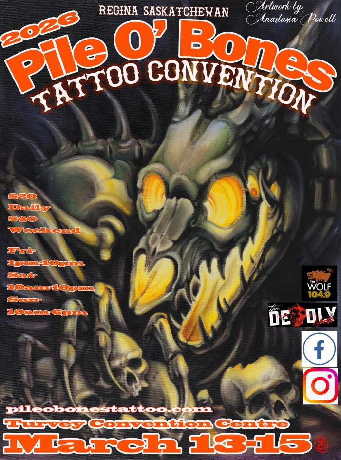 Pile O Bones Tattoo Convention #21 13 March 2026