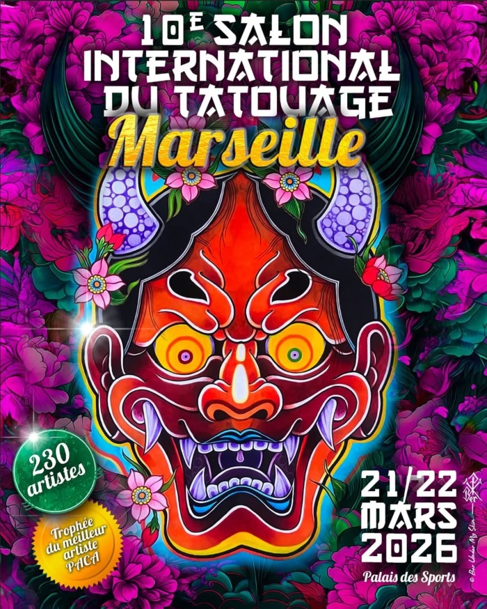 Salon du Tatouage de Marseille #10 21 March 2026