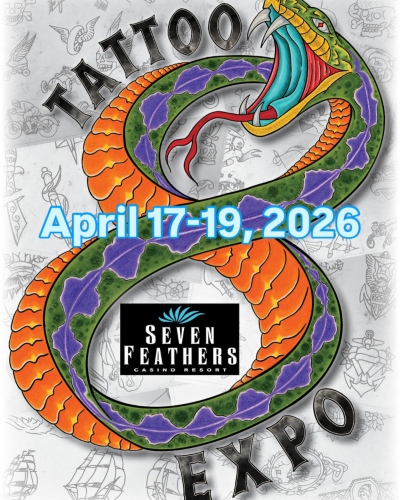 Seven Feather Tattoo Expo 17 April 2026