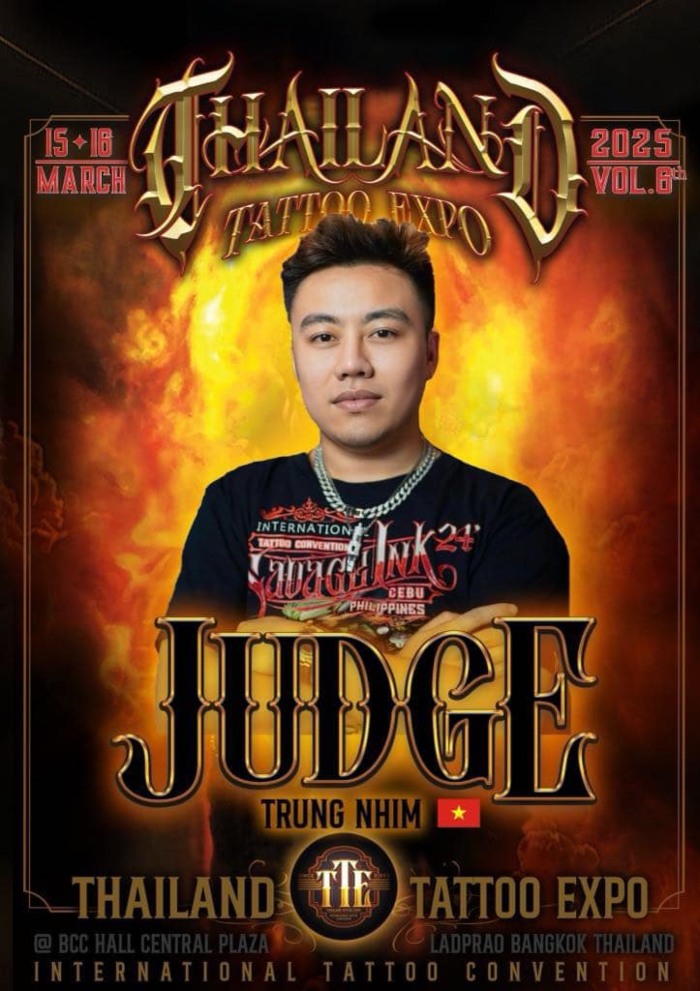 Thailand Tattoo Expo 2025 ProTeam Trung Nhim_