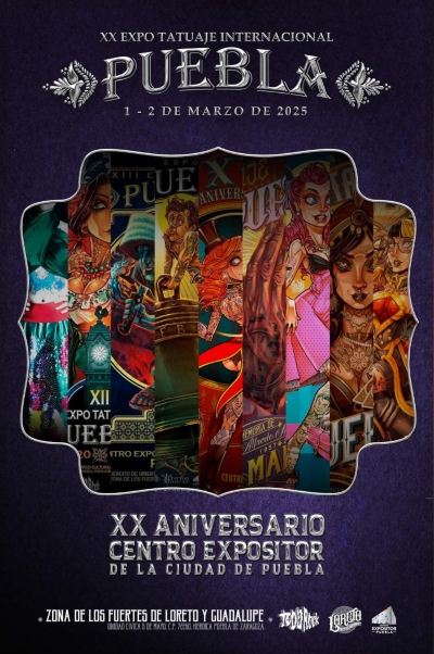 XIX Expo Tatuaje Puebla #20 1 March 2025
