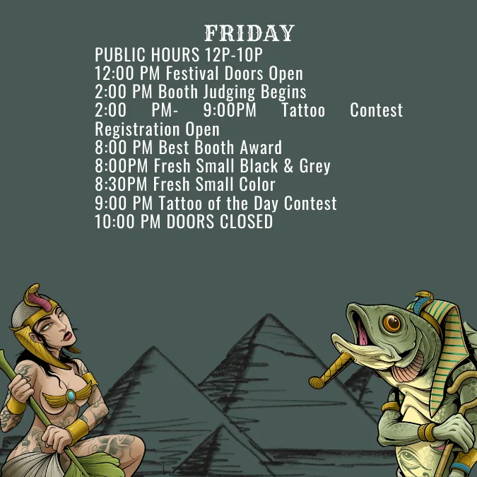 Memphis Tattoo Festival 2025 FRIDAY