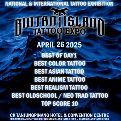 Bintan Island Tattoo Expo 26 April 2025