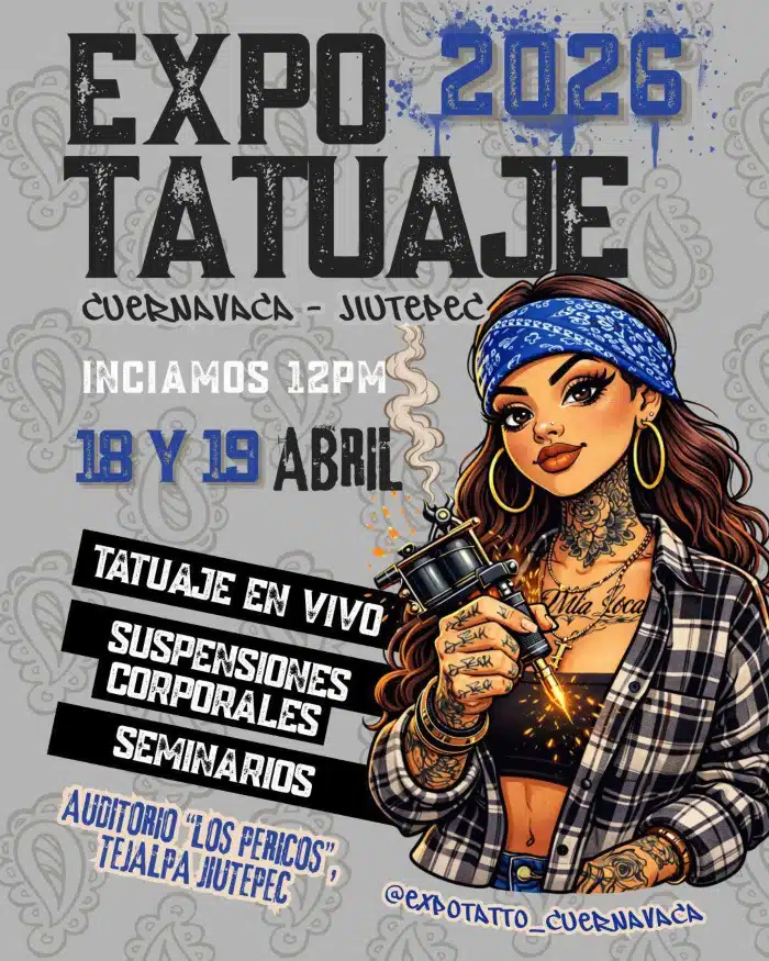 Cuernavaca Tattoo Fest Jiutepec (2026) Cuernavaca Tattoo Fest Jiutepec (2026) 18 April 2026