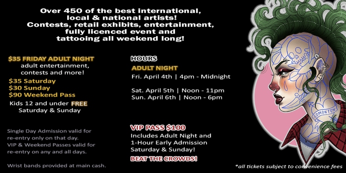 Edmonton Tattoo & Arts Festival Contest
