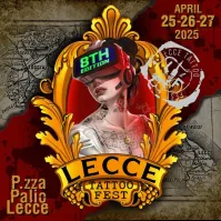 Lecce Tattoo Fest #9 Lecce Tattoo Fest 2025 Poster