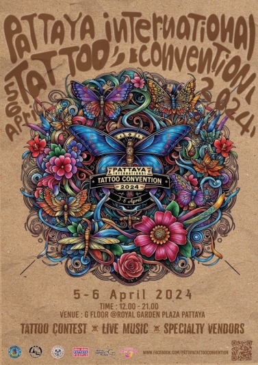 Pattaya Tattoo Convention Pattaya Tattoo Convention 24 April 2026