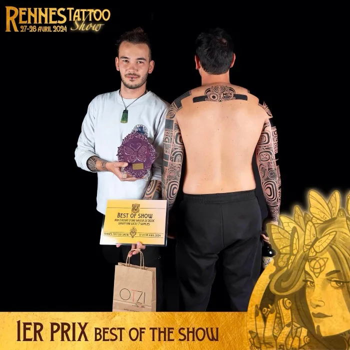 Rennes Tattoo Show 2024 Best of Show by @eliott.guedeu