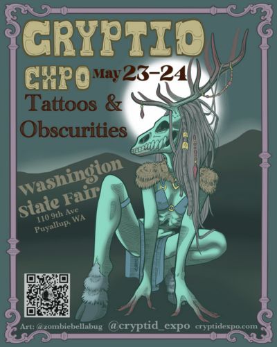 Cryptid Tattoo and Oddities Expo 23 May 2026