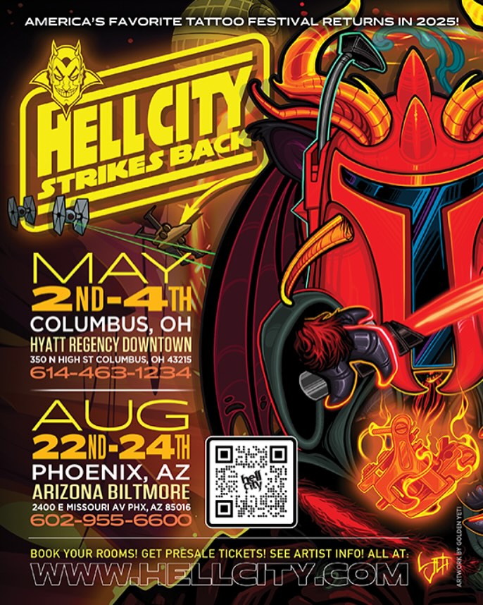 Hell City Tattoo Fest #23 2 May 2025