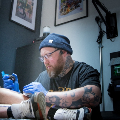 Tom Johnson • Tattooing the Icons of Pop Culture 4 May 2025