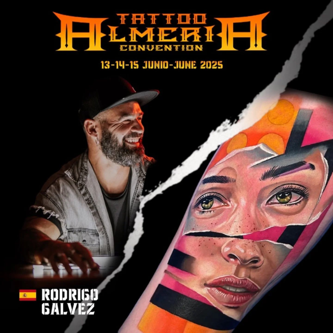 Almeria Tattoo Convention 2025 attending artists RODRIGO GALVEZ