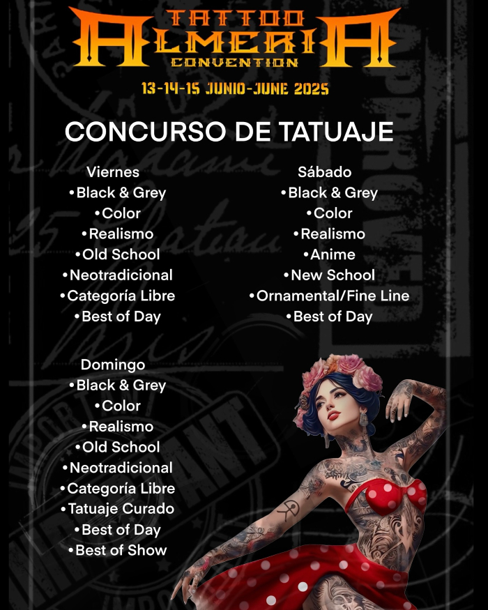 Almeria Tattoo Convention #4 13 June 2025