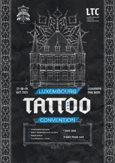 Luxembourg Tattoo Convention 17 October 2025