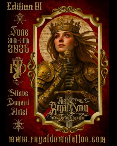 The Royal Down Tattoo Convention 2026 27 June 2025
