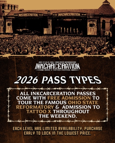 Inkcarceration Festival 18 July 2026