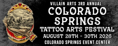 Colorado Springs Tattoo Arts Festival #3 28 August 2026