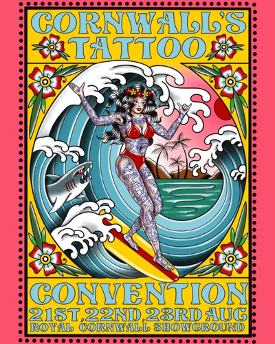 Cornwall's Tattoo Convention 2026 21 August 2026