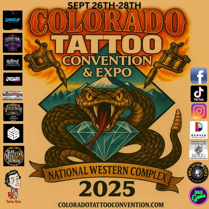 Colorado Tattoo Convention Denver #10 26 September 2025