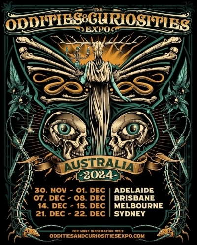 Australia Oddities & Curiosities Expo Australia Oddities & Curiosities Expo 15 November 2025