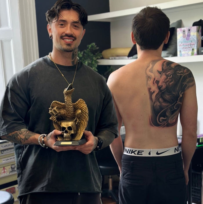 Andy Ramos • Reimagining Tattoo Culture In Black & Grey 5 October 2025