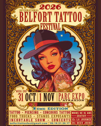 Belfort Tattoo Expo 31 October 2026