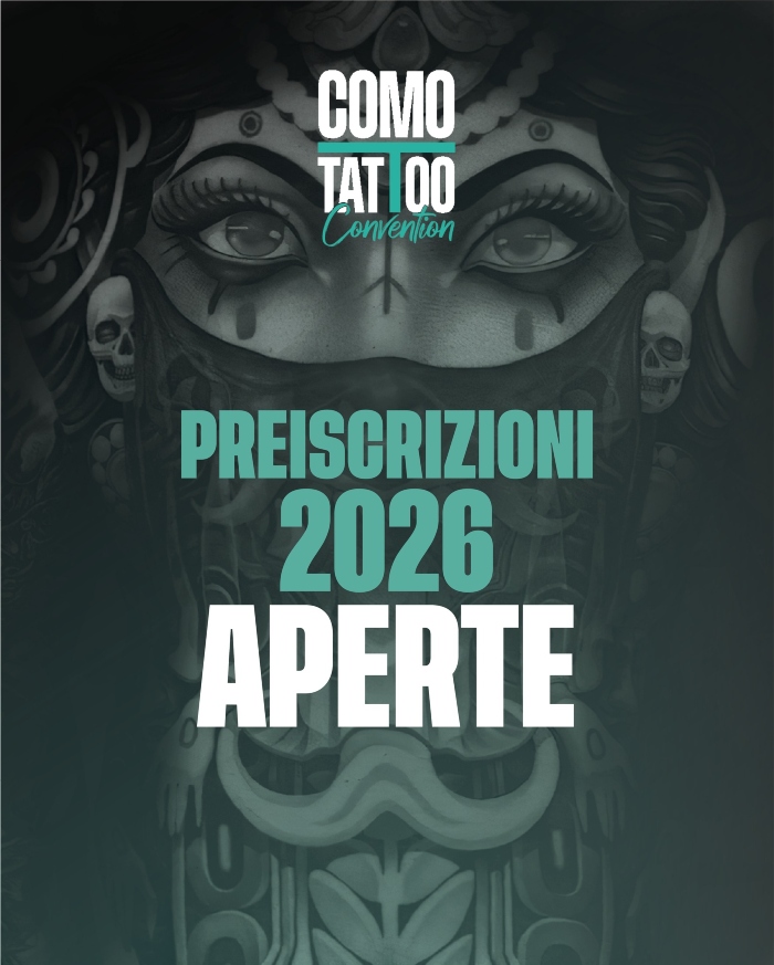 Como Tattoo Convention 2026 3 October 2026