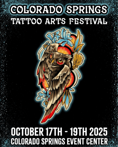 Colorado Springs Tattoo Arts Festival #2 17 October 2025
