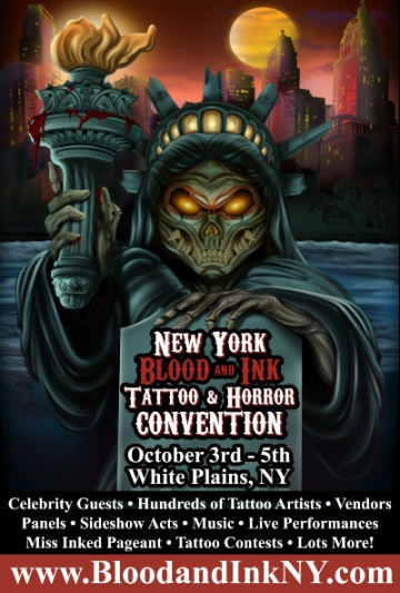 New York Blood and Ink Tattoo and Horror Convention 3 October 2025