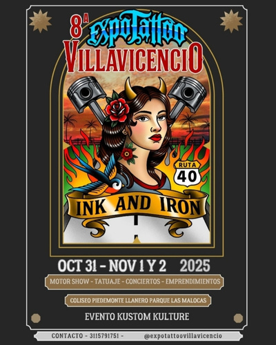 Villavicencio Tattoo Expo Villavicencio Tattoo Expo 31 October 2025