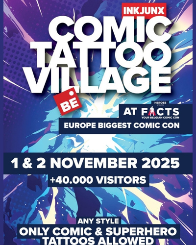 INKJUNX @ Facts - Comic con INKJUNX @ Facts - Comic con 1 November 2025