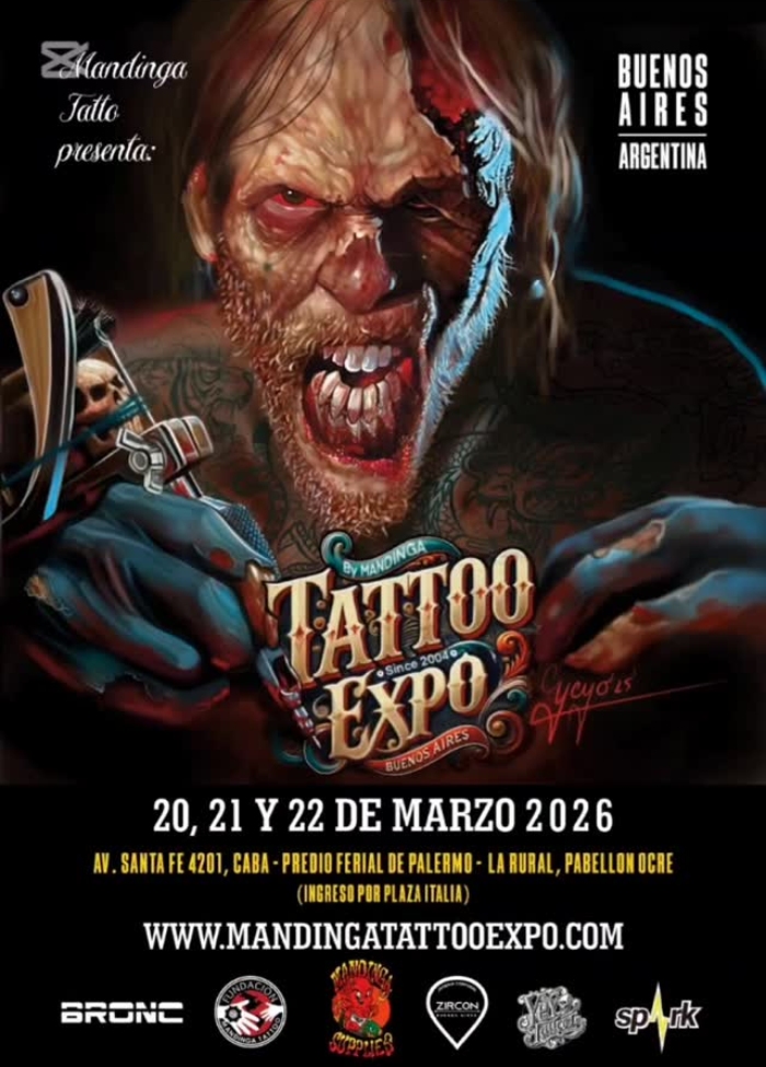 Mandinga Tattoo Expo #19 Mandinga Tattoo Expo #19 20 March 2026