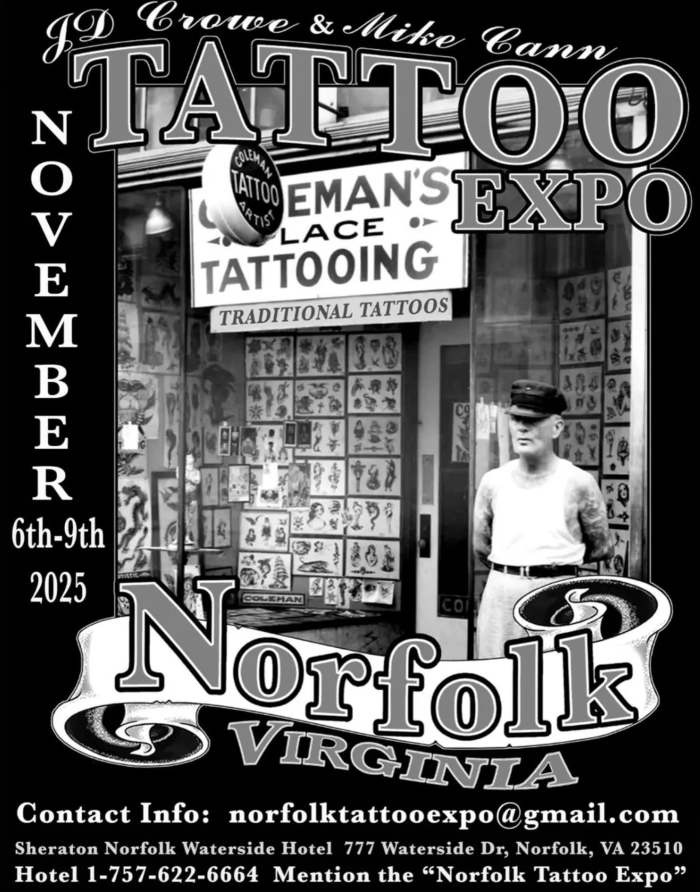 Norfolk Tattoo Expo #2 Norfolk Tattoo Expo #2 6 November 2025